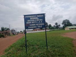 The School Sign Post - leading to the School